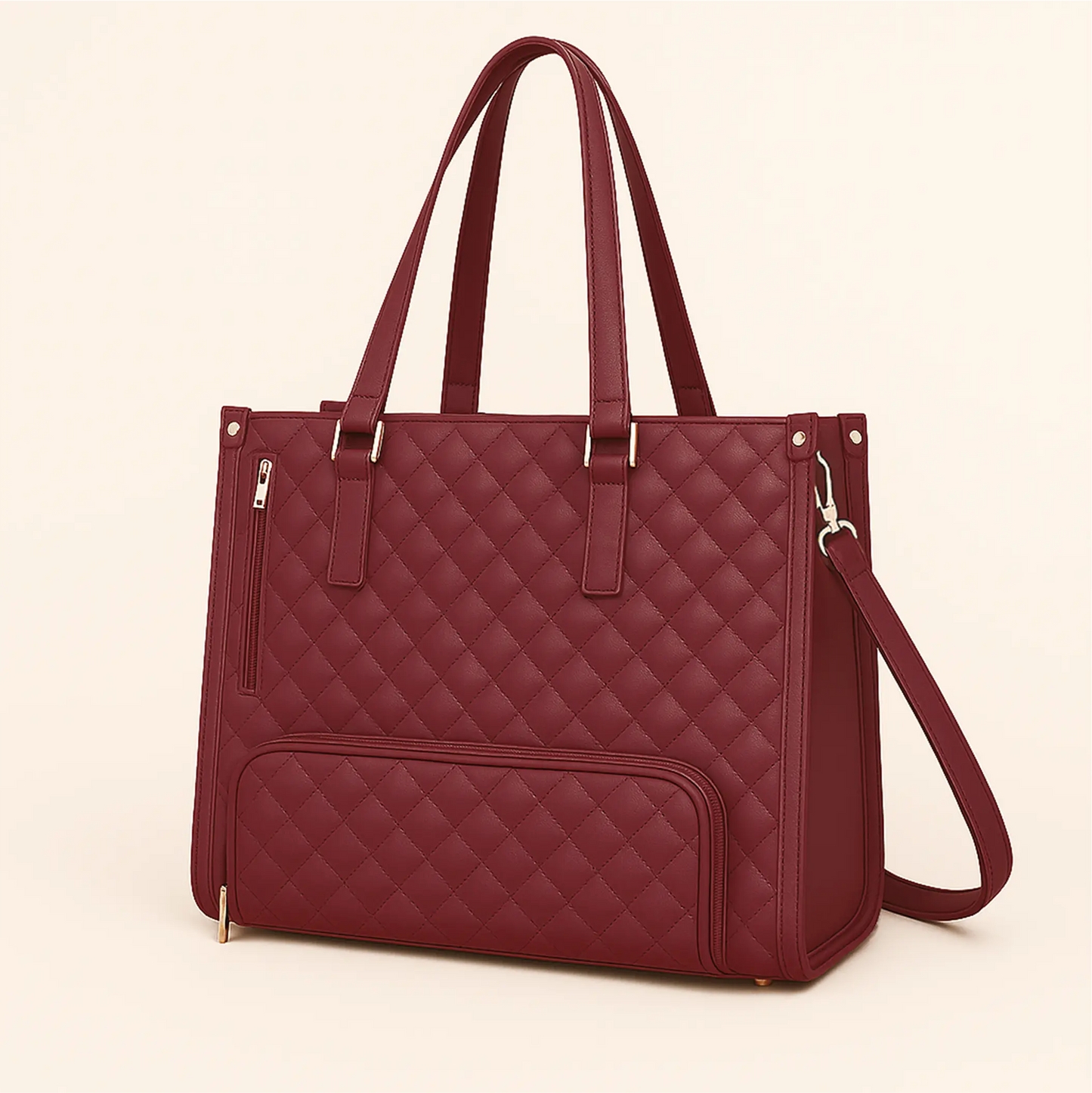 The Vault Tote - Mulberry Kiss
