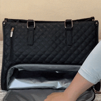The Vault Tote - Obsidian Bloom