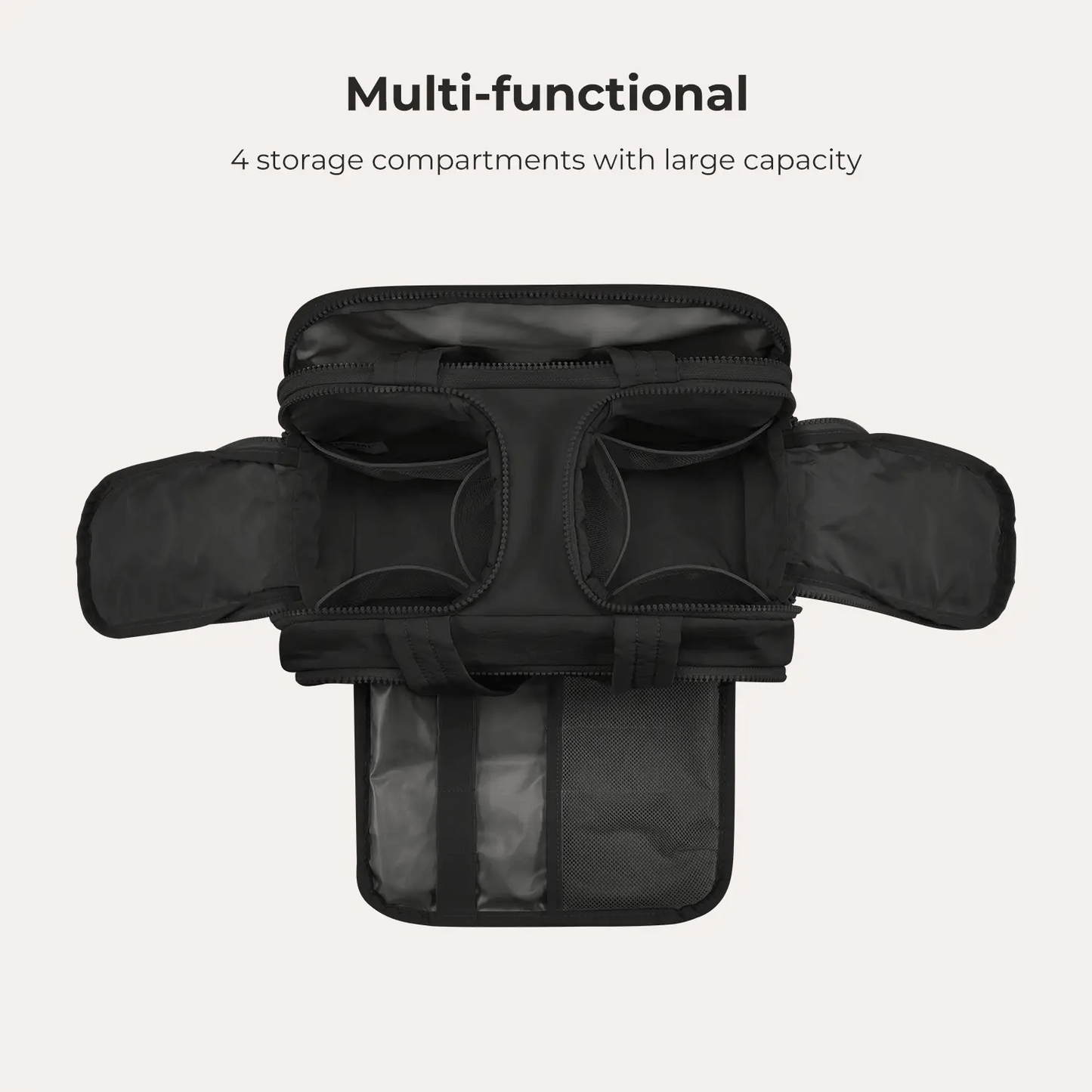 Cubi Case - Charcoal Suede
