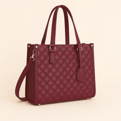The Vault Tote - Mulberry Kiss