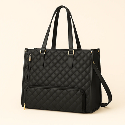 The Vault Tote - Obsidian Bloom